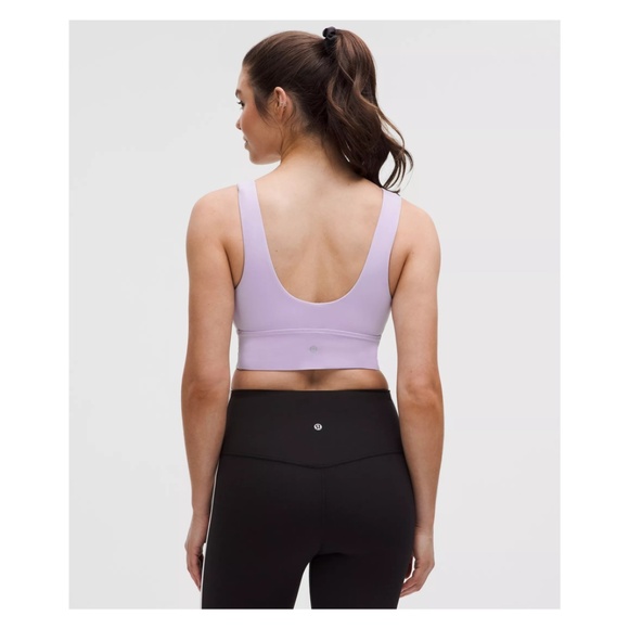 Lululemon - Align™ V-Neck Light Support Bra in Lavender Frost | 10 - Picture 1 of 5